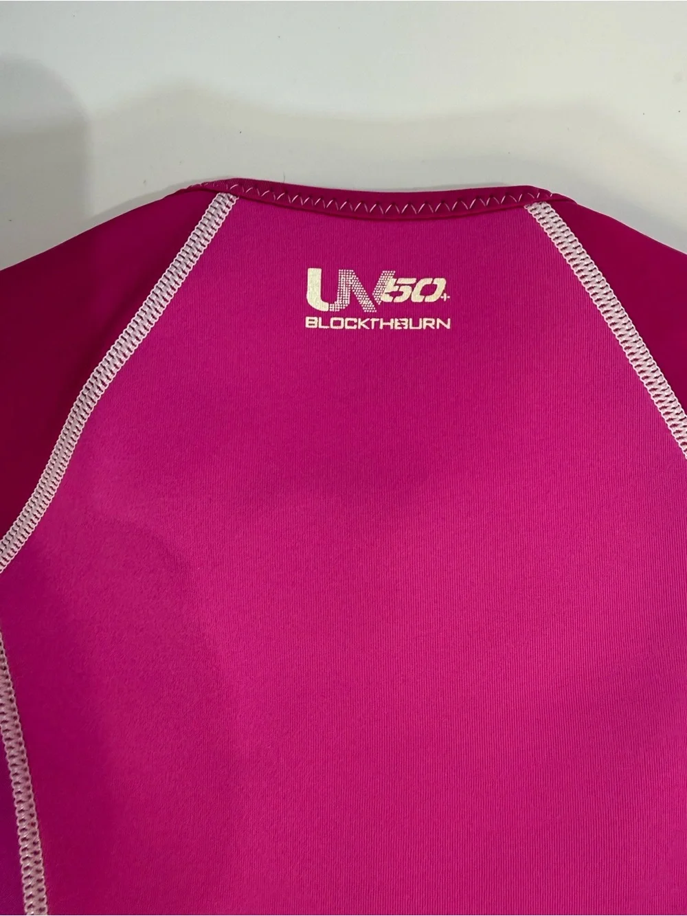 Speedo begin to swim wet child’s wet suit rash guard pink size 3t